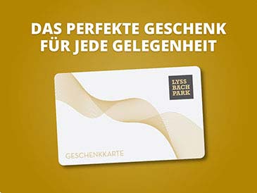 <p>Die Lyssbachpark-Geschenkkarte - das perfekte Geschenk für jede Gelegenheit!</p>